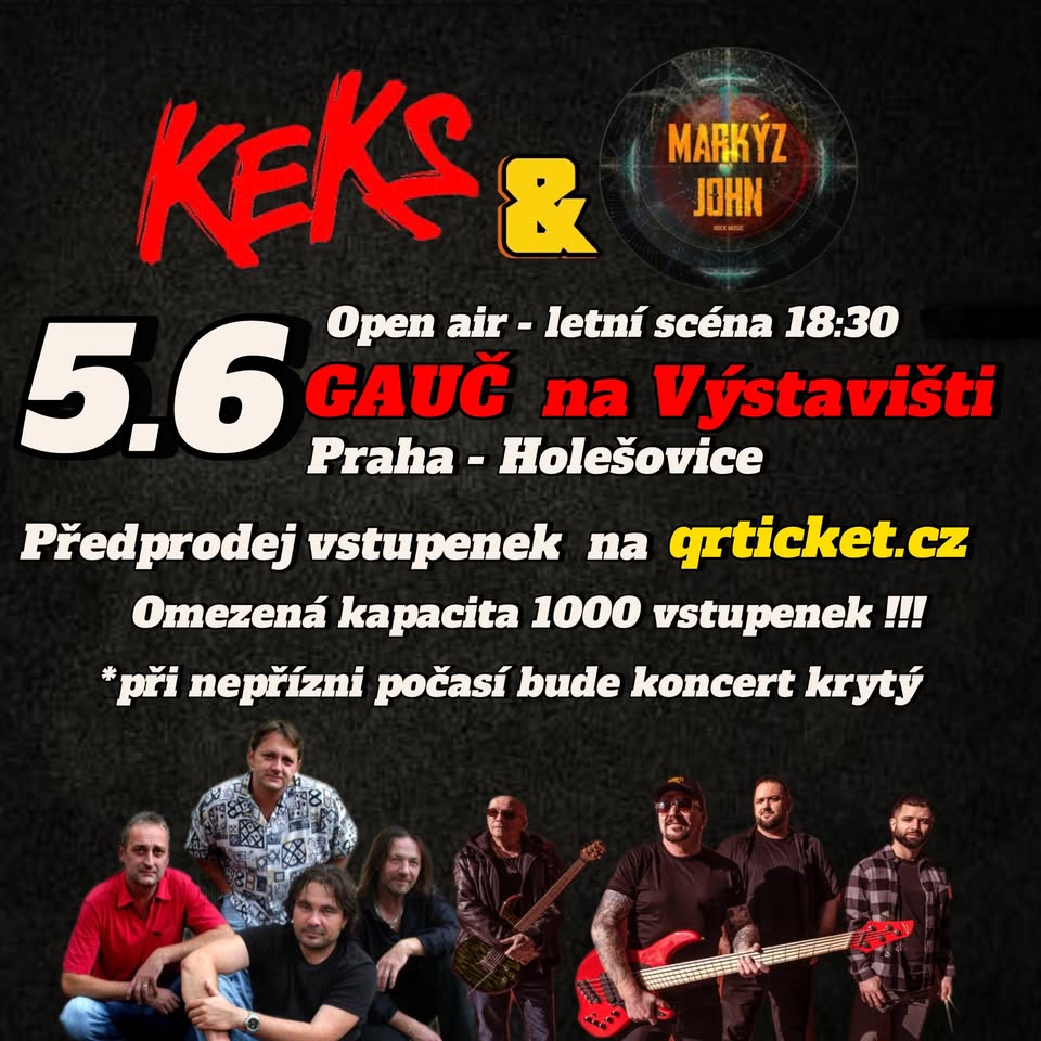 Keks a Markýz John - Gauč na Výstavišti