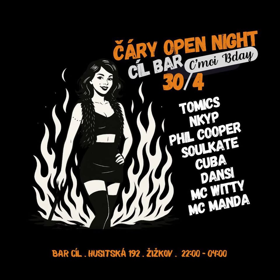 ČÁRY OPEN NIGHT | house & techno