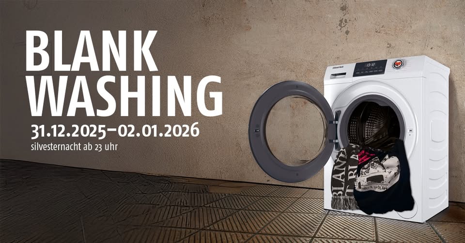 BLANK WASHING (New Year's Blank)
