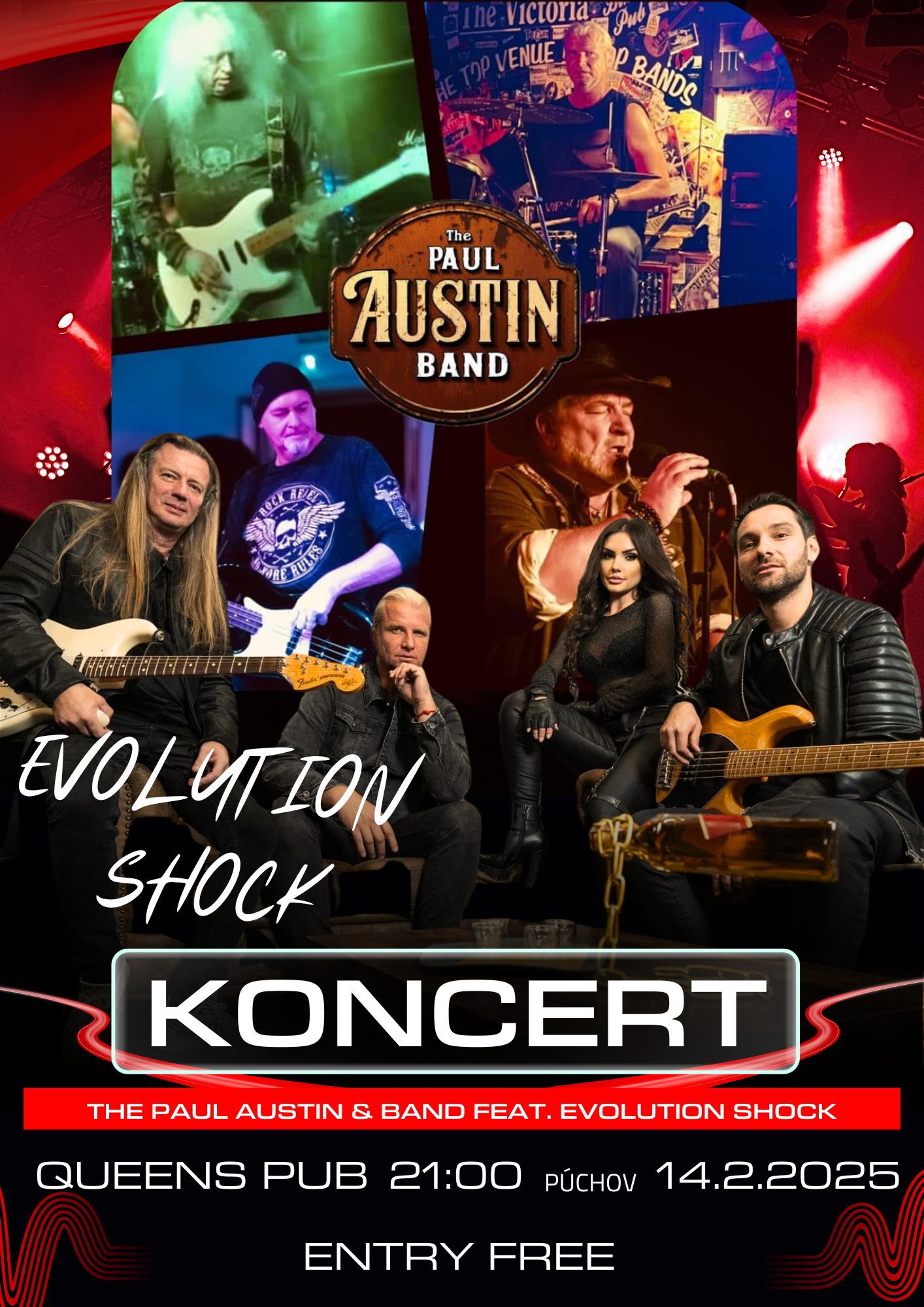 EVOLUTION SHOCK & The Paul AUSTIN Band