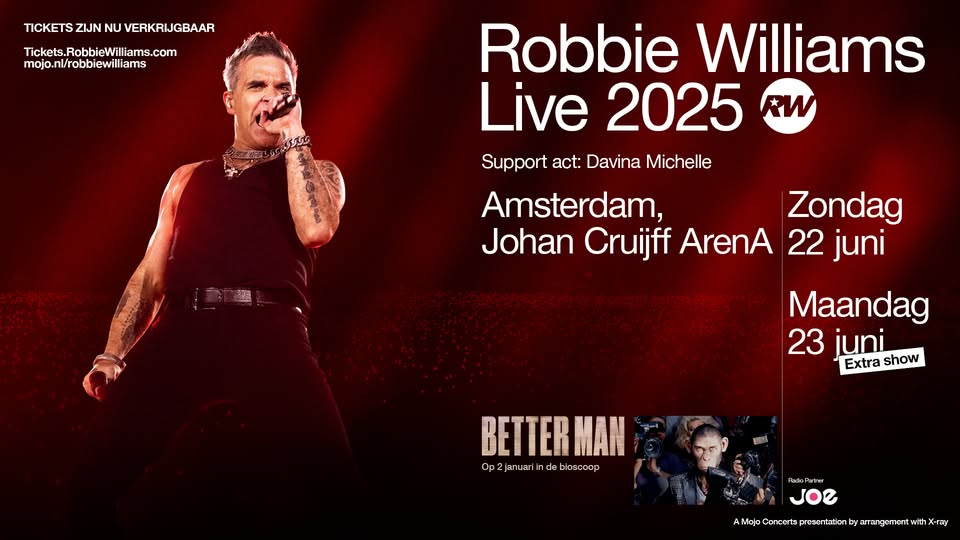 Robbie Williams - Live 2025 // Johan Cruijff ArenA, Amsterdam