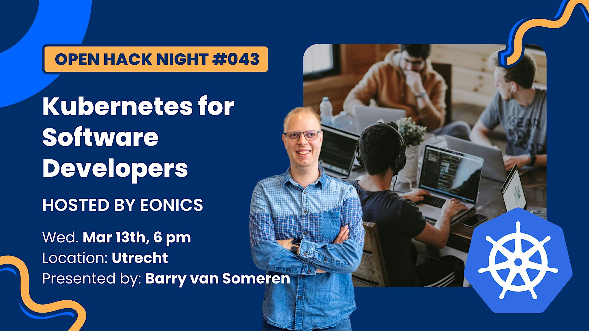 Kubernetes for developers - including workshop - Eonics Open Hack Night #43