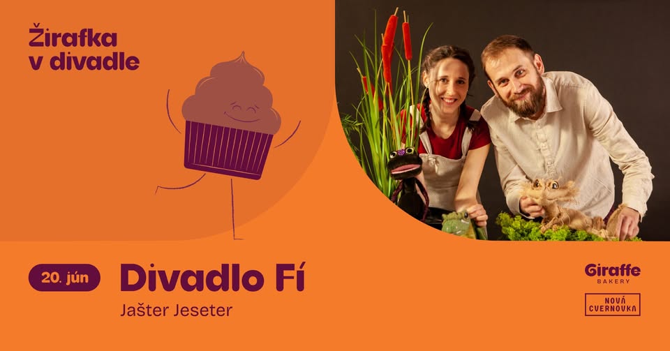 Žirafka v divadle - Divadlo Fí - Jašter Jeseter