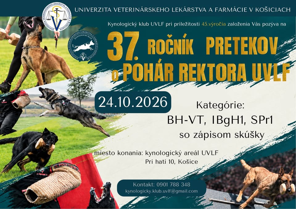 PRETEKY O POHÁR REKTORA UVLF