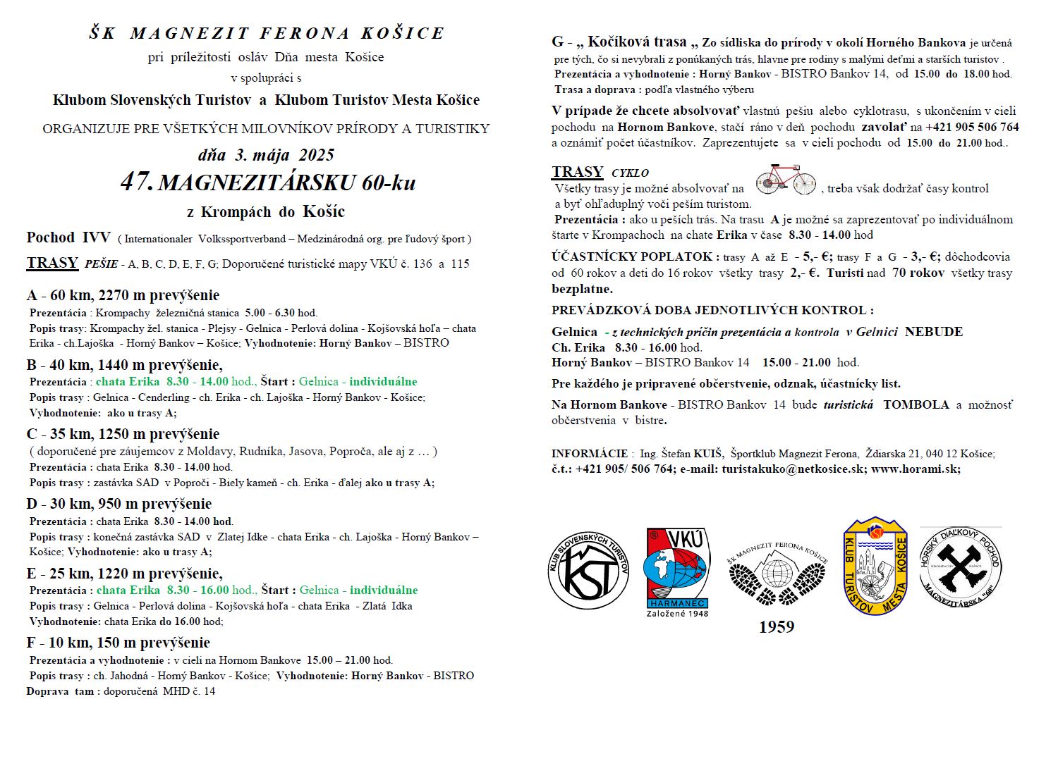 47. ročník – Magnezitárska 60 – Magnezit Ferona