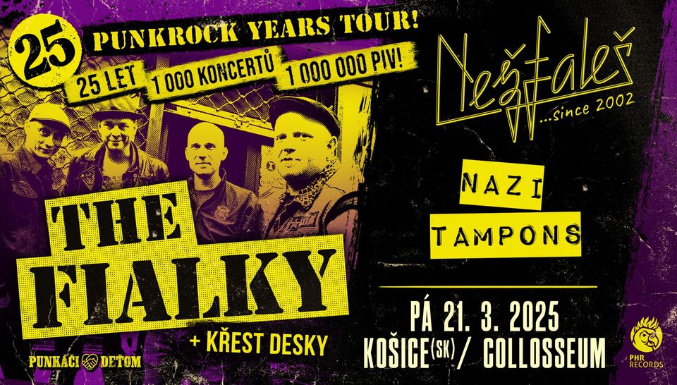 THE FIALKY + NEŽFALEŠ + NAZI TAMPONS
