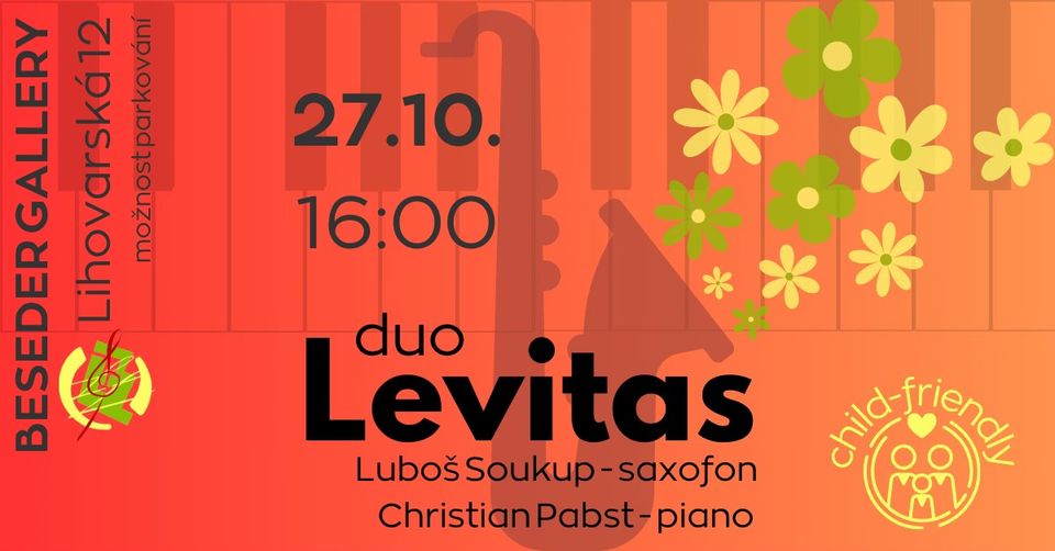 Duo Levitas – jazzový koncert nejen pro dospělé