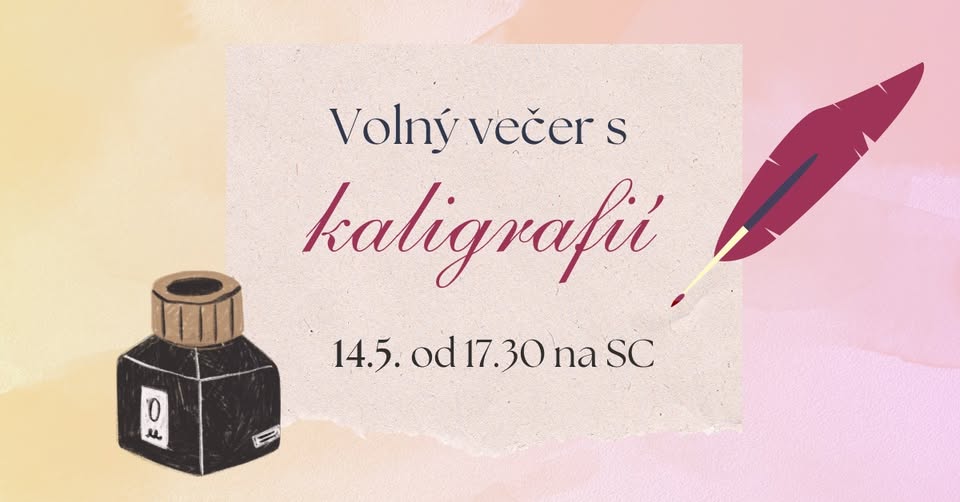 ZRUŠENO Volný večer s kaligrafií
