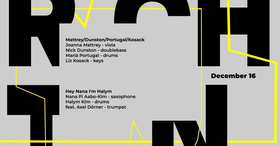 Mattrey–Dunston–Portugal–Kosack // Hey Nana I'm Halym