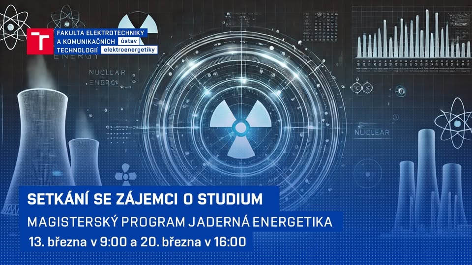 Setkání se zájemci o studium magisterského programu Jaderná energetika