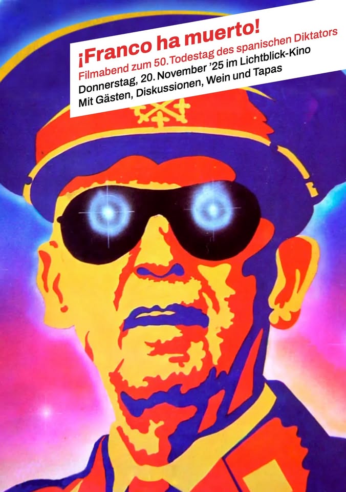 ¡Franco ha muerto! Filmabend zum 50. Todestag des spanischen Diktators