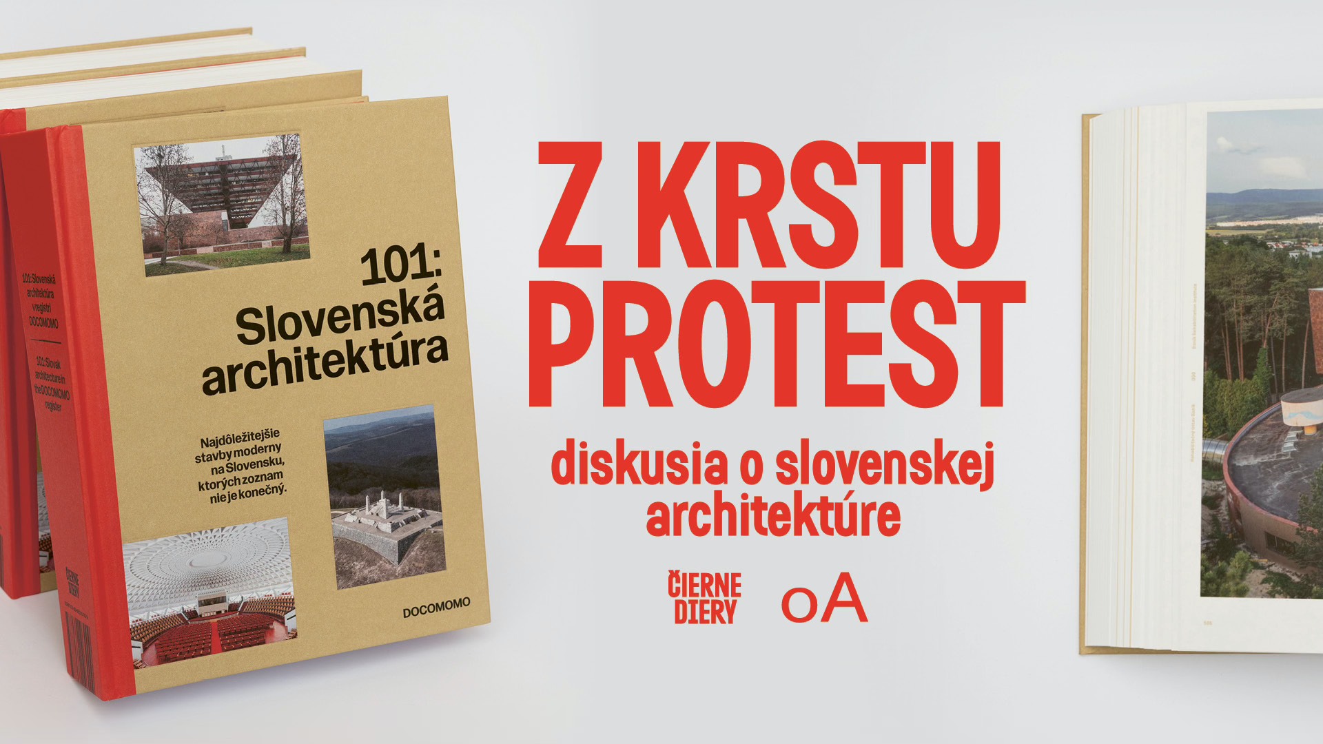 Čierne diery: Z krstu protest – diskusia o architektúre