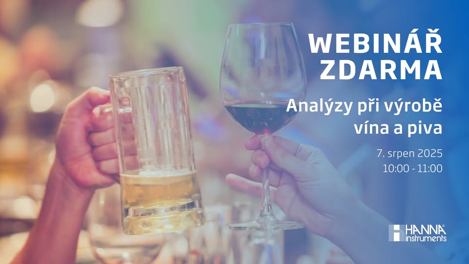 Webinář zdarma: Analýzy při výrobě vína a piva
