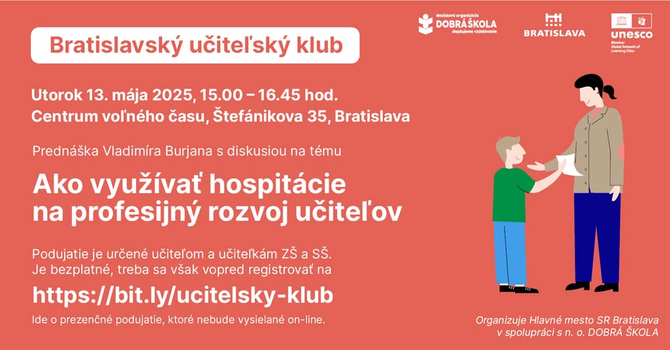 Ako využívať hospitácie na profesijný rozvoj učiteľov