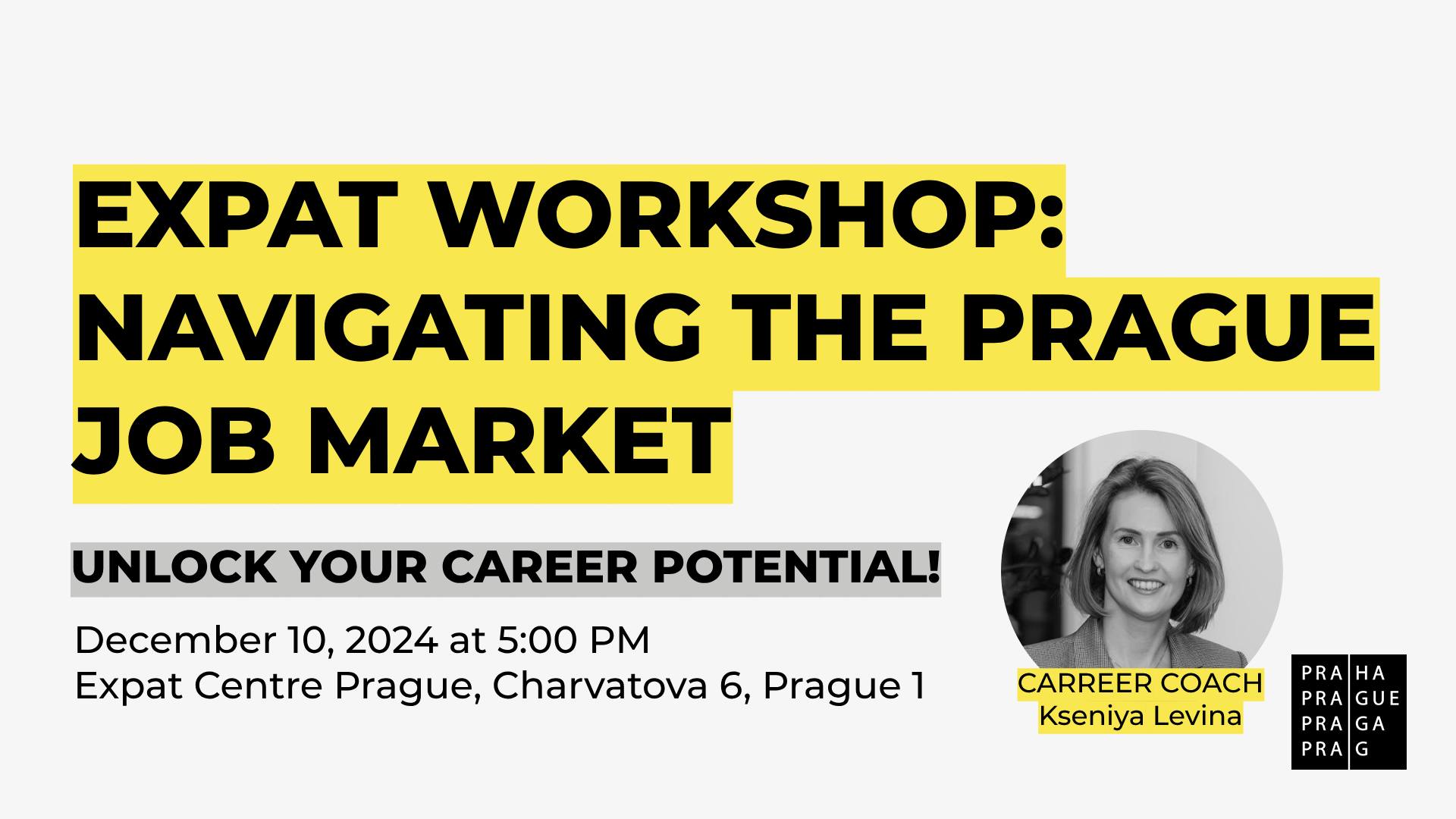 EXPAT WORKSHOP: Navigating the Prague Job Market