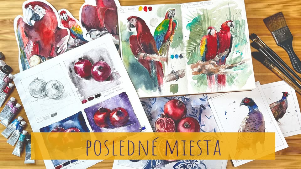 Workshop Akvarel - Svetlo & tieň (POSLEDNÉ MIESTA)