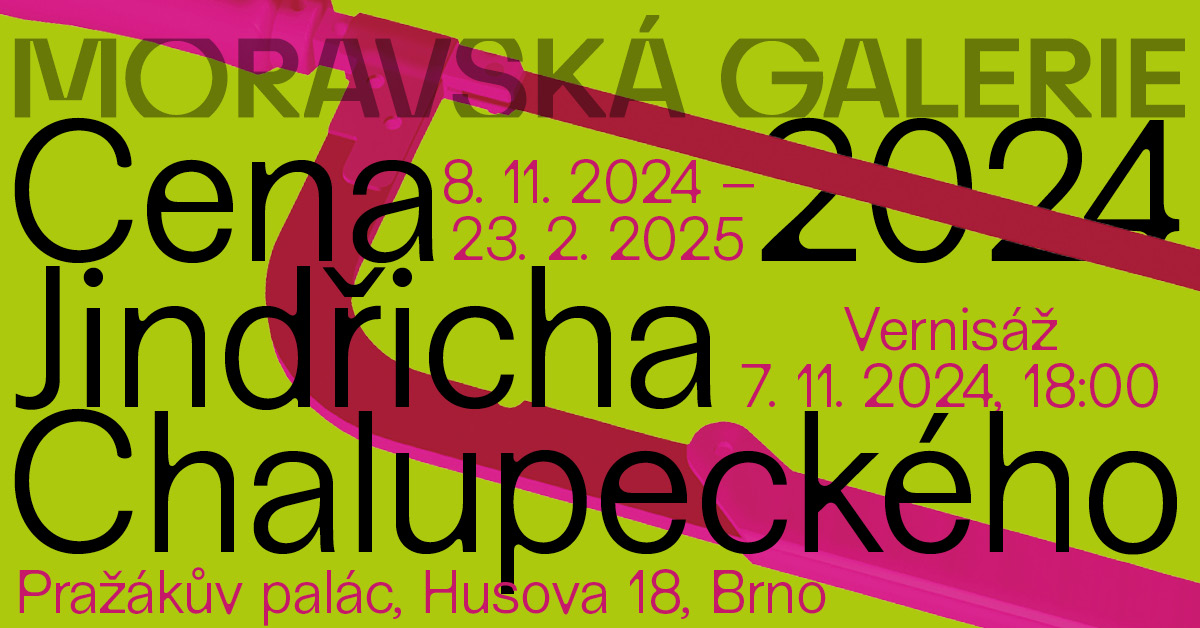 Vernisáž Cena Jindřicha Chalupeckého 2024
