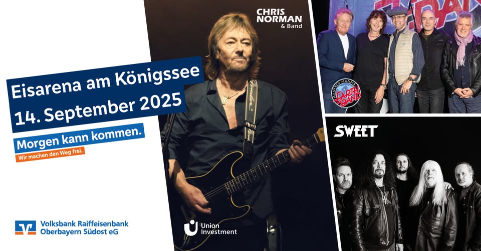 Classic Rock – Chris Norman & Band -Manfred Manns Earth Band - The Sweet
