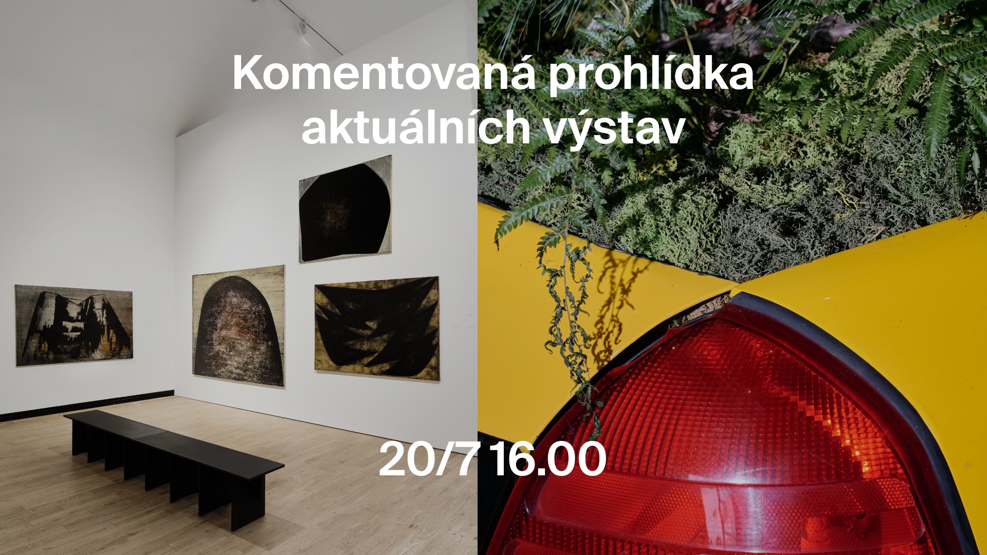 Komentovaná prohlídka aktuálních výstav