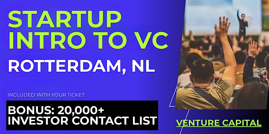 Startup Intro to VC: Guide for Rotterdam Founders