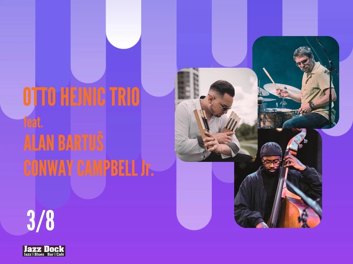 Otto Hejnic Trio ft. Alan Bartuš & Conway Campbell Jr. | Jazz Dock