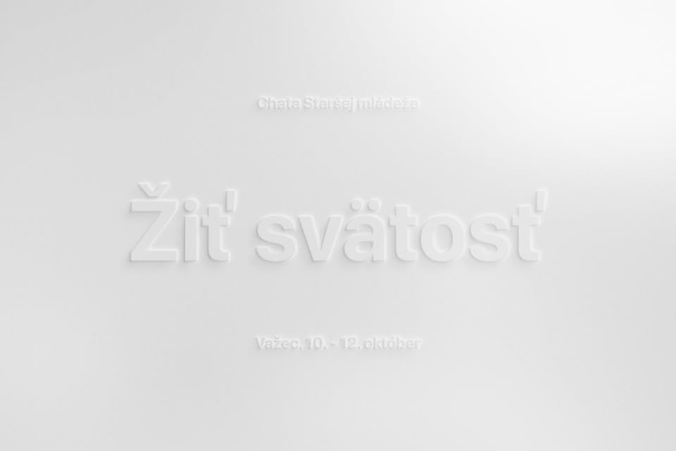 SM Chata - Žiť svätosť