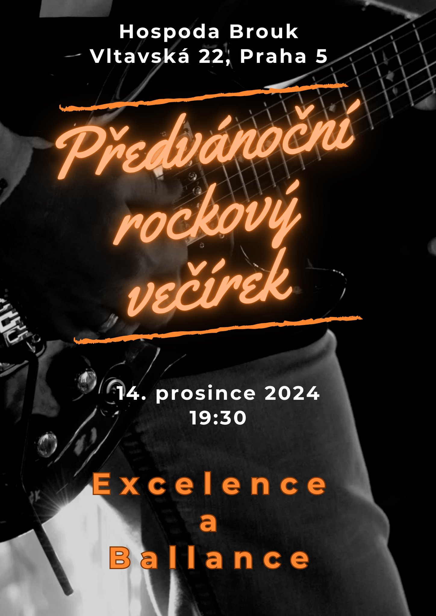 Rockový předvánoční večírek