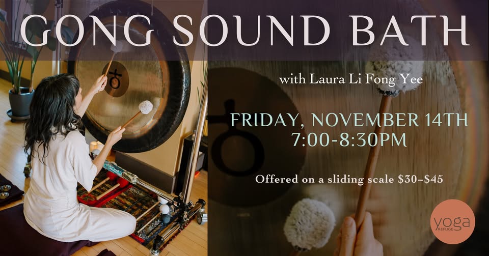 Gong Sound Bath with Laura Li Fong Yee