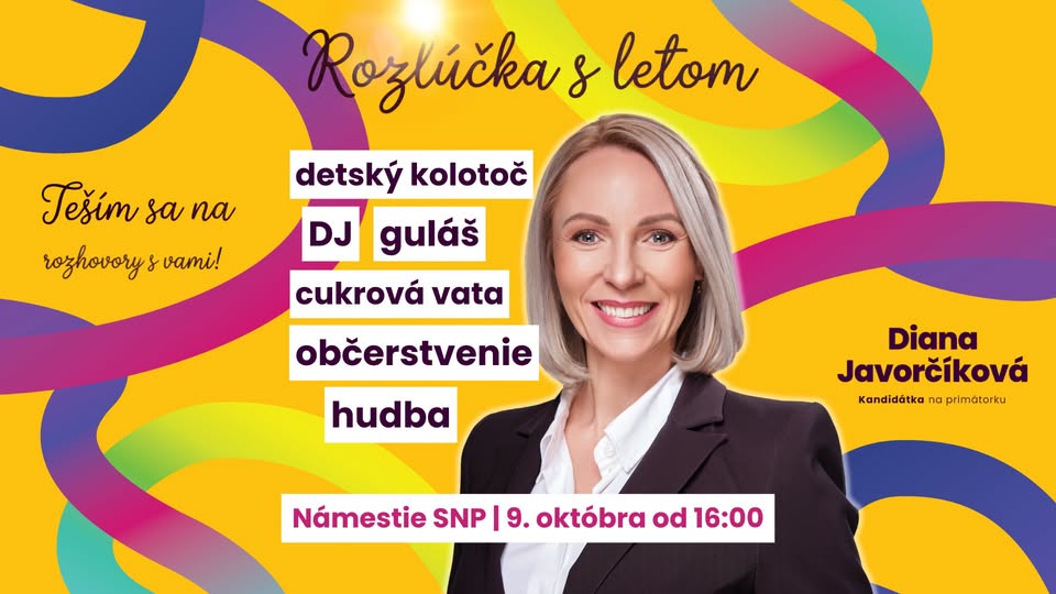Rozlúčka s letom na Námestí SNP!