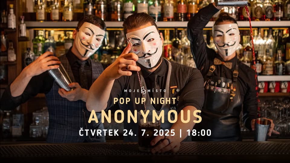 AnonymouS X Moje Místo - POP UP NIGHT