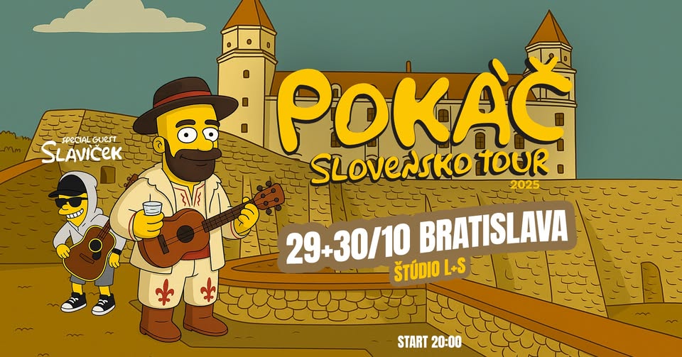 POKÁČ | Bratislava, Slovensko tour 25
