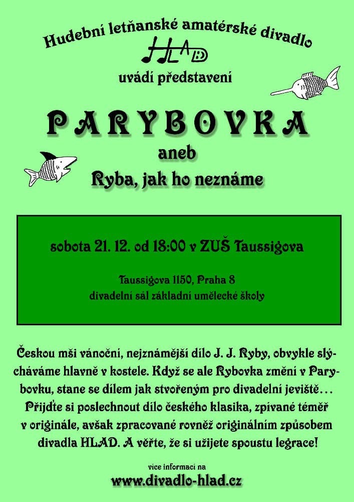 Parybovka, aneb Ryba, jak ji neznáte 🐟