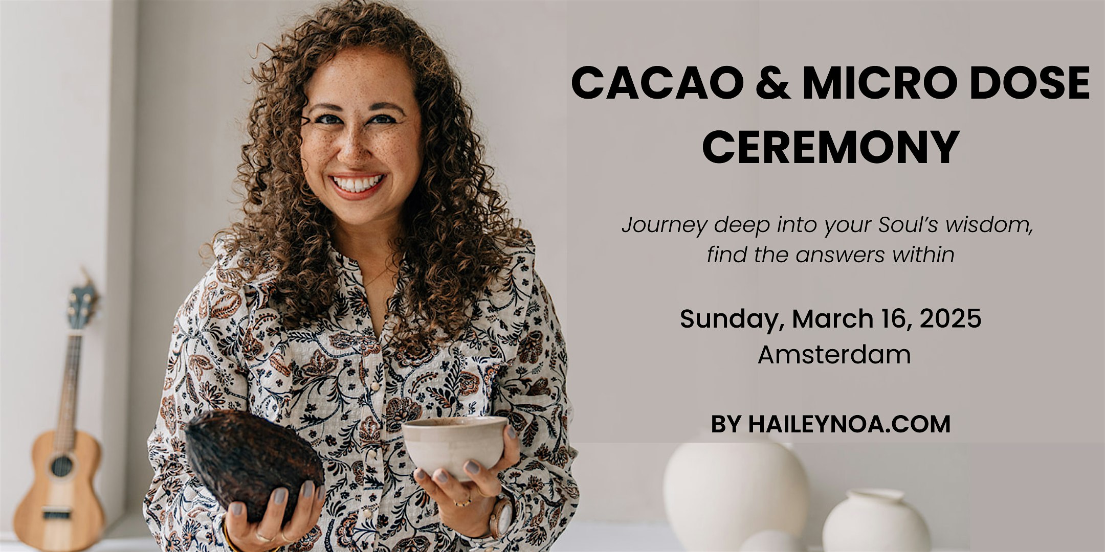 Cacao & Microdose Ceremony (Sunday, 16 March 2025)