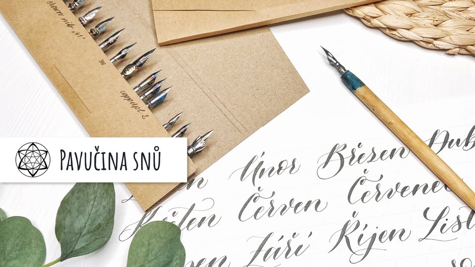Kurz moderní kaligrafie psané perem – 27. 2. Brno