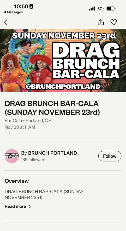 Drag Brunch