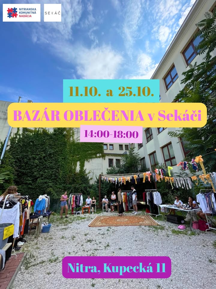 Bazár oblečenia v Sekáči✨