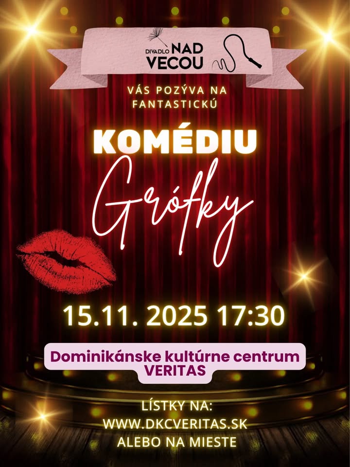 “Grófky” v Noci divadiel🎭