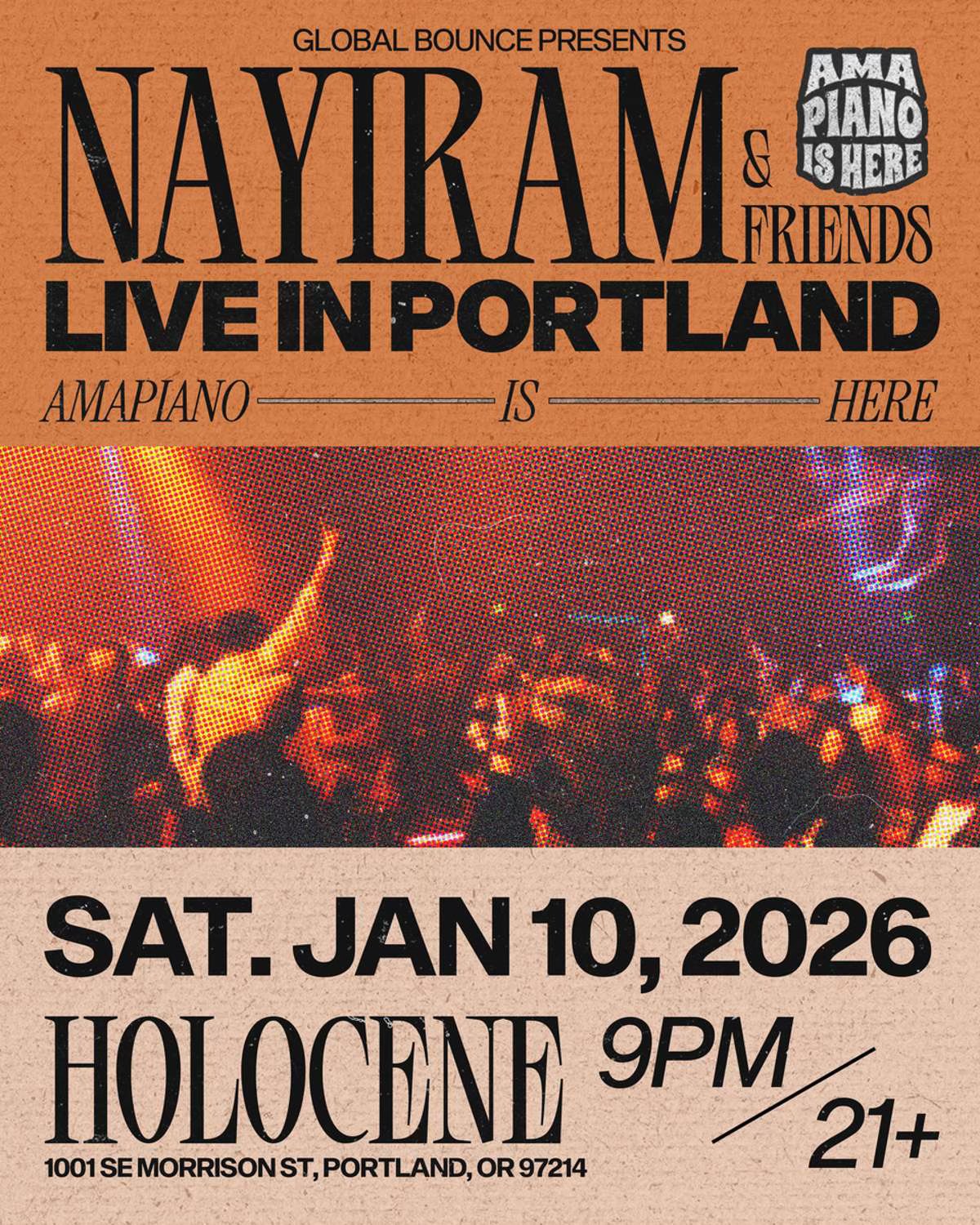 AMAPIANO IS HERE W/ NAYIRAM & FRIENDS – 21+
