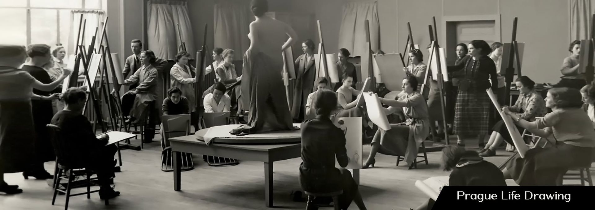 Life Drawing Session - Kresba Život