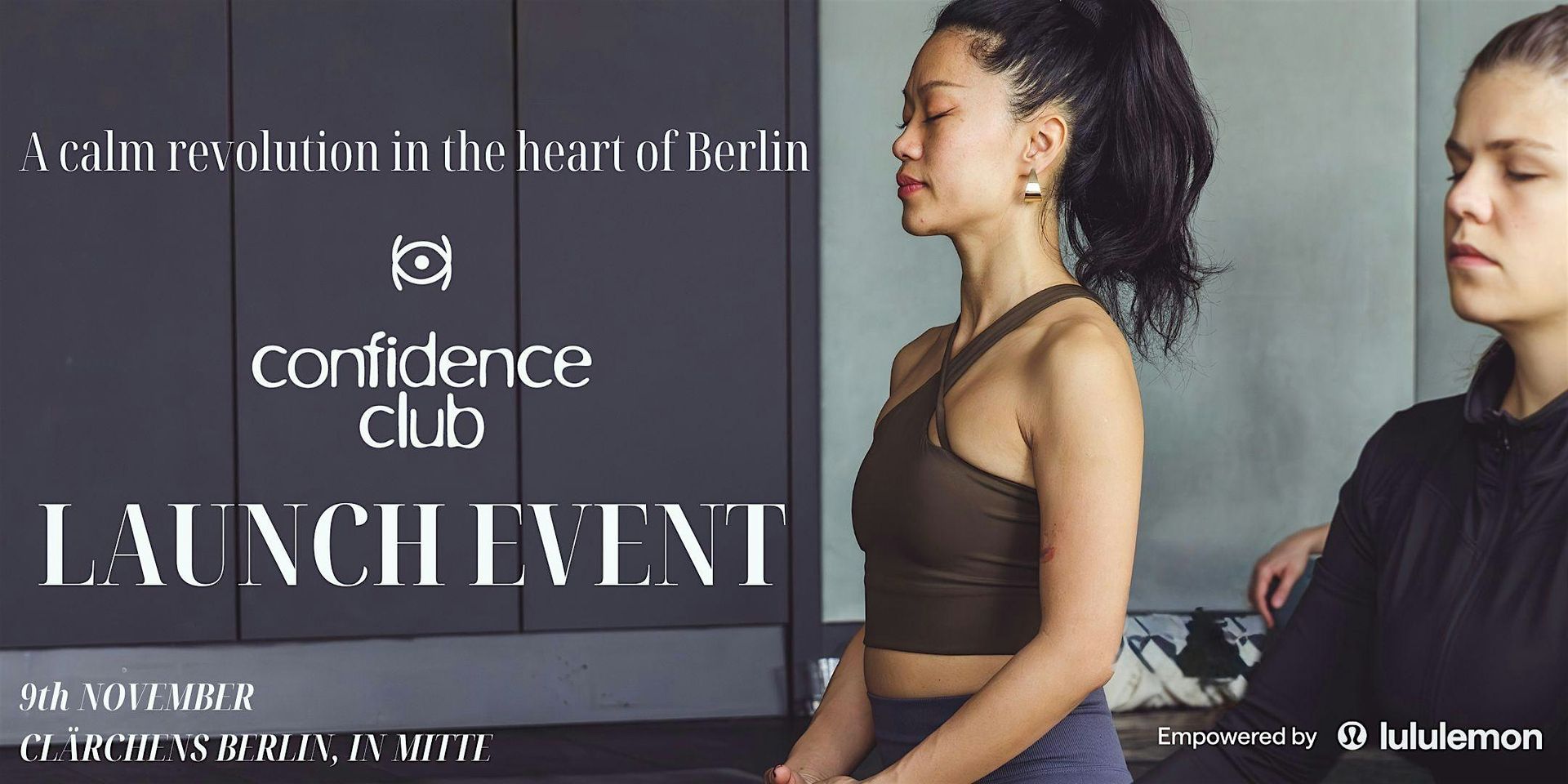 Confidence Club Berlin Launch by Aleks Kop Yoga