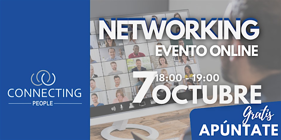 NETWORKING BARCELONA - CONNECTING PEOPLE - Online 7 Octubre