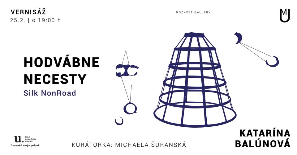 HODVÁBNE NECESTY / SILK NON-ROAD / vernisáž výstavy Kataríny Balúnovej