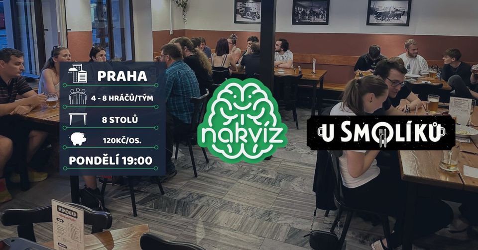 Na Kvíz u Smolíků v pondělí