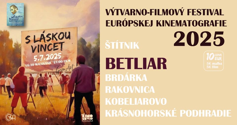 Festival "Osudy umenia" - Maľba v štýle Van Gogha - Film: S láskou Vincent