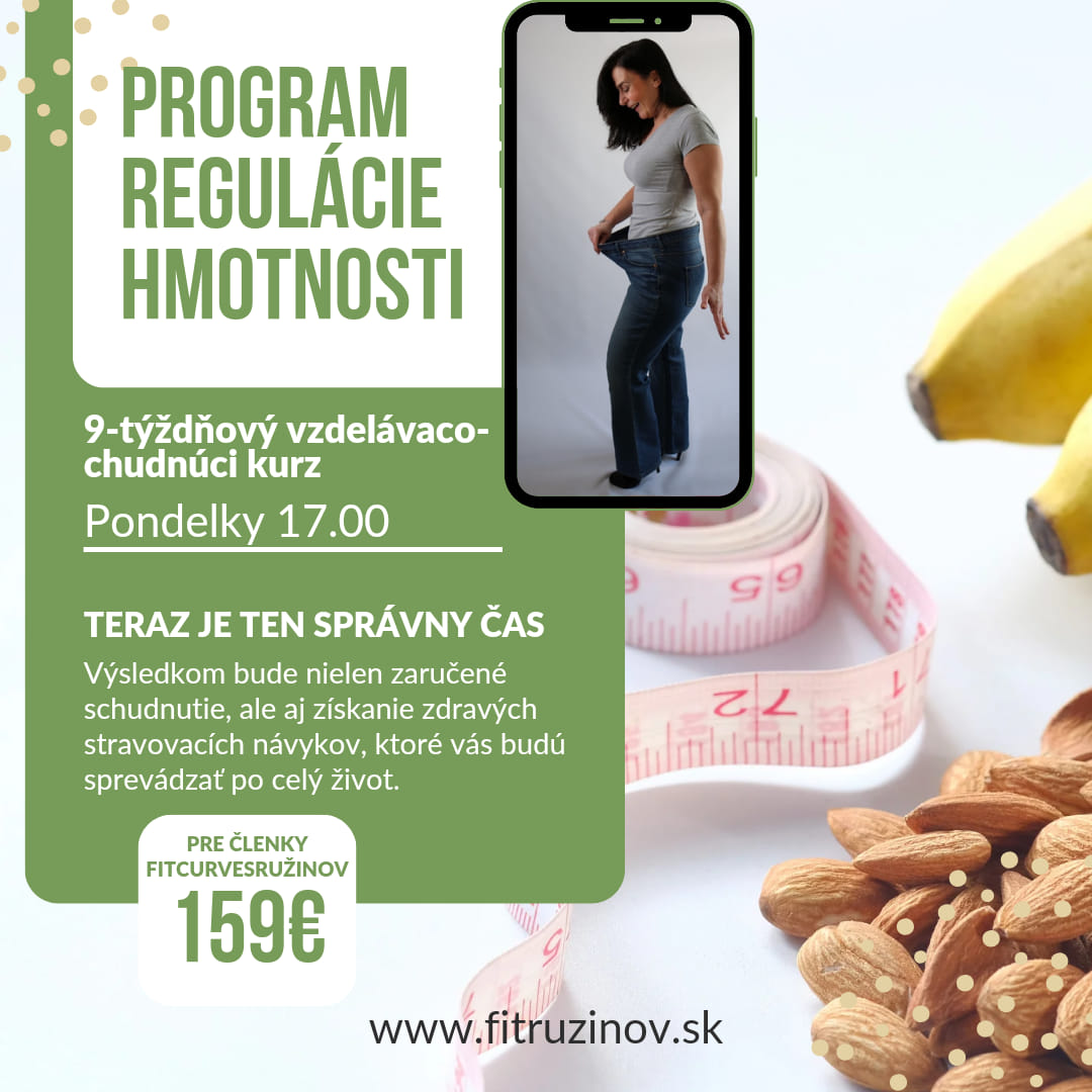 Program regulácie hmotnosti🥗👙
