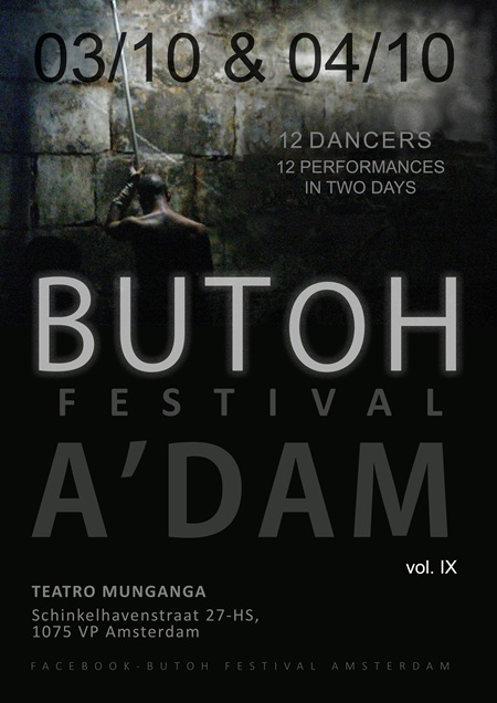 Butoh Festival Amsterdam 3-4 October