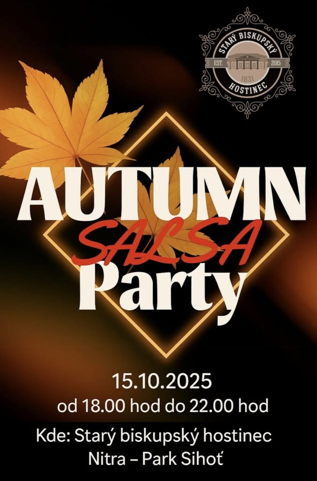 Jesenná Salsa Party 🍁🍂🍁