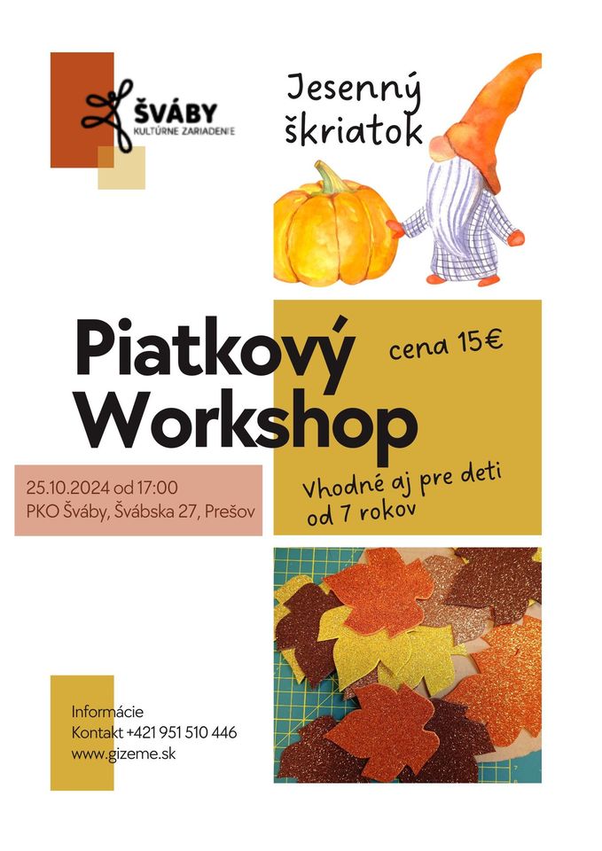 Piatkový workshop