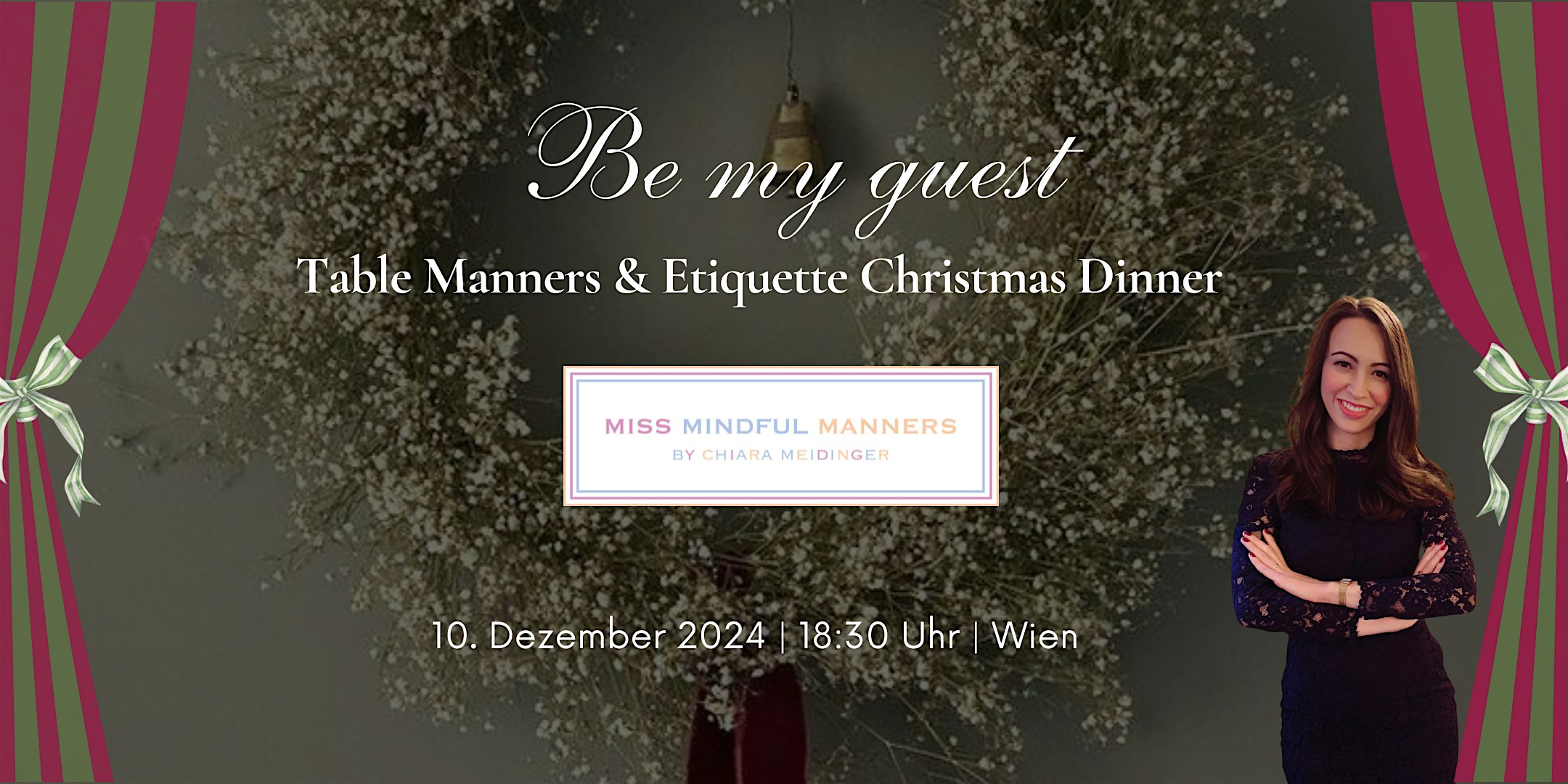 BE MY GUEST: Table Manners & Etikette Dinner | 10.12.2024 | Wien