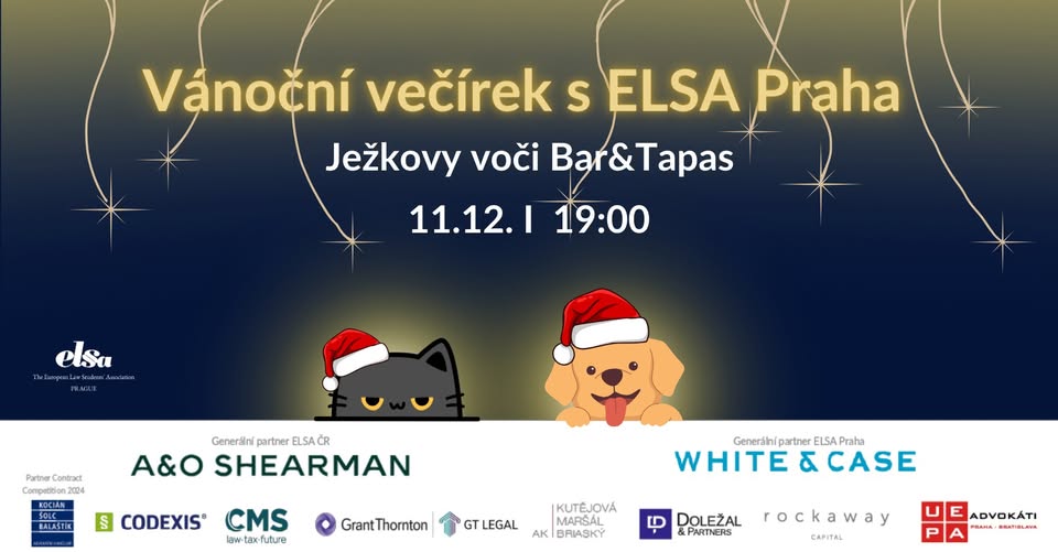 Vánoční večírek s ELSA Praha